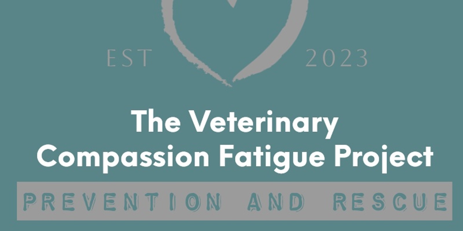 The Veterinary Compassion Fatigue Project's banner