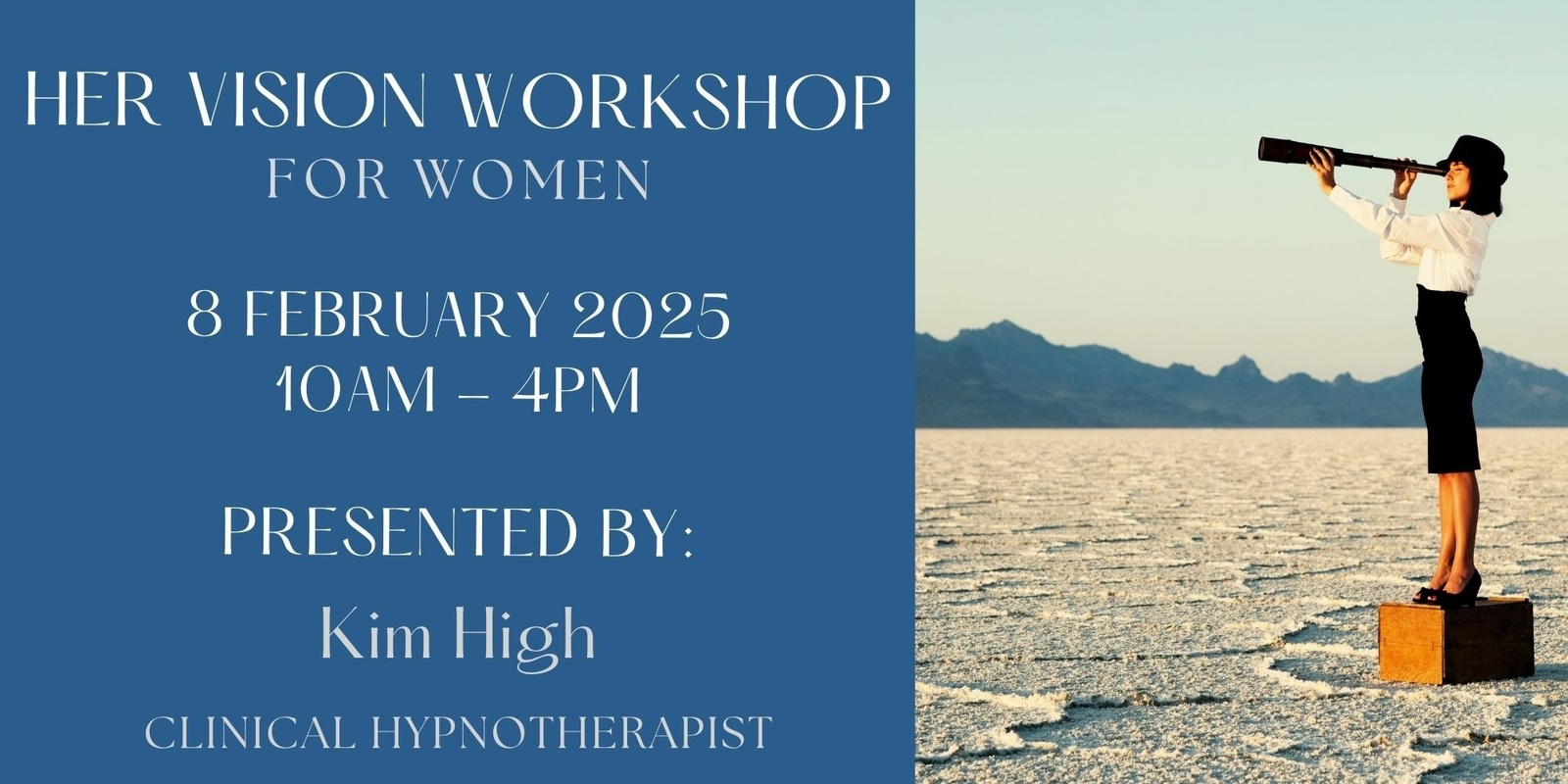 Banner image for Her Vision Workshop 2025