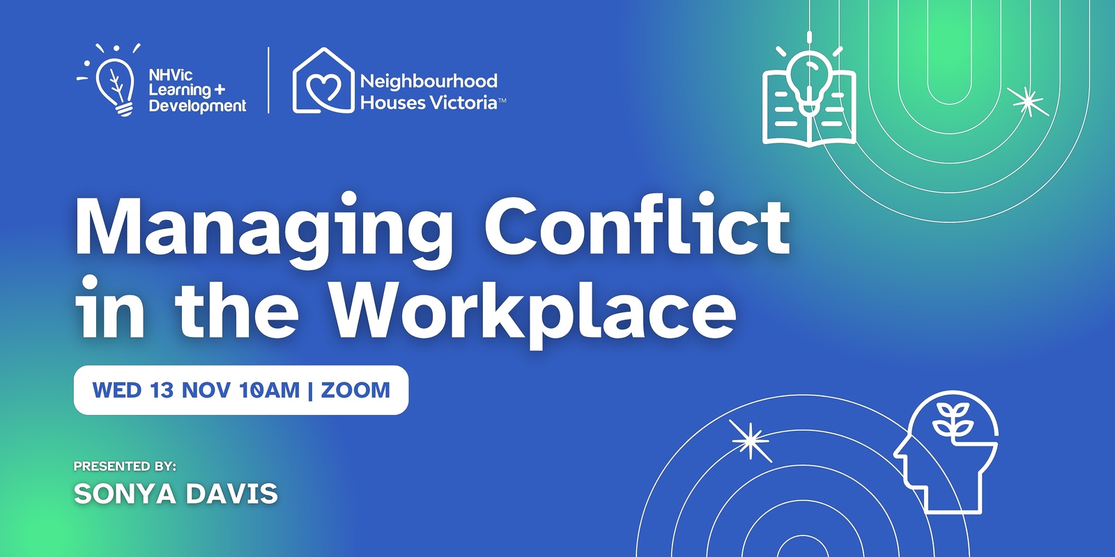 Banner image for Managing Conflict in the Workplace