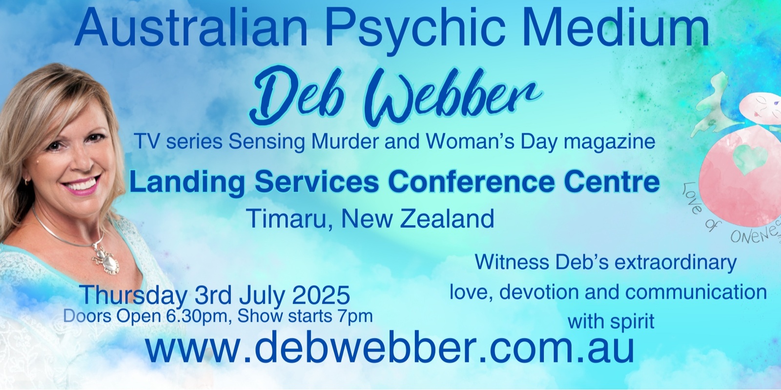 Banner image for Deb Webber Live -  Landing Service Conference Centre - Timaru