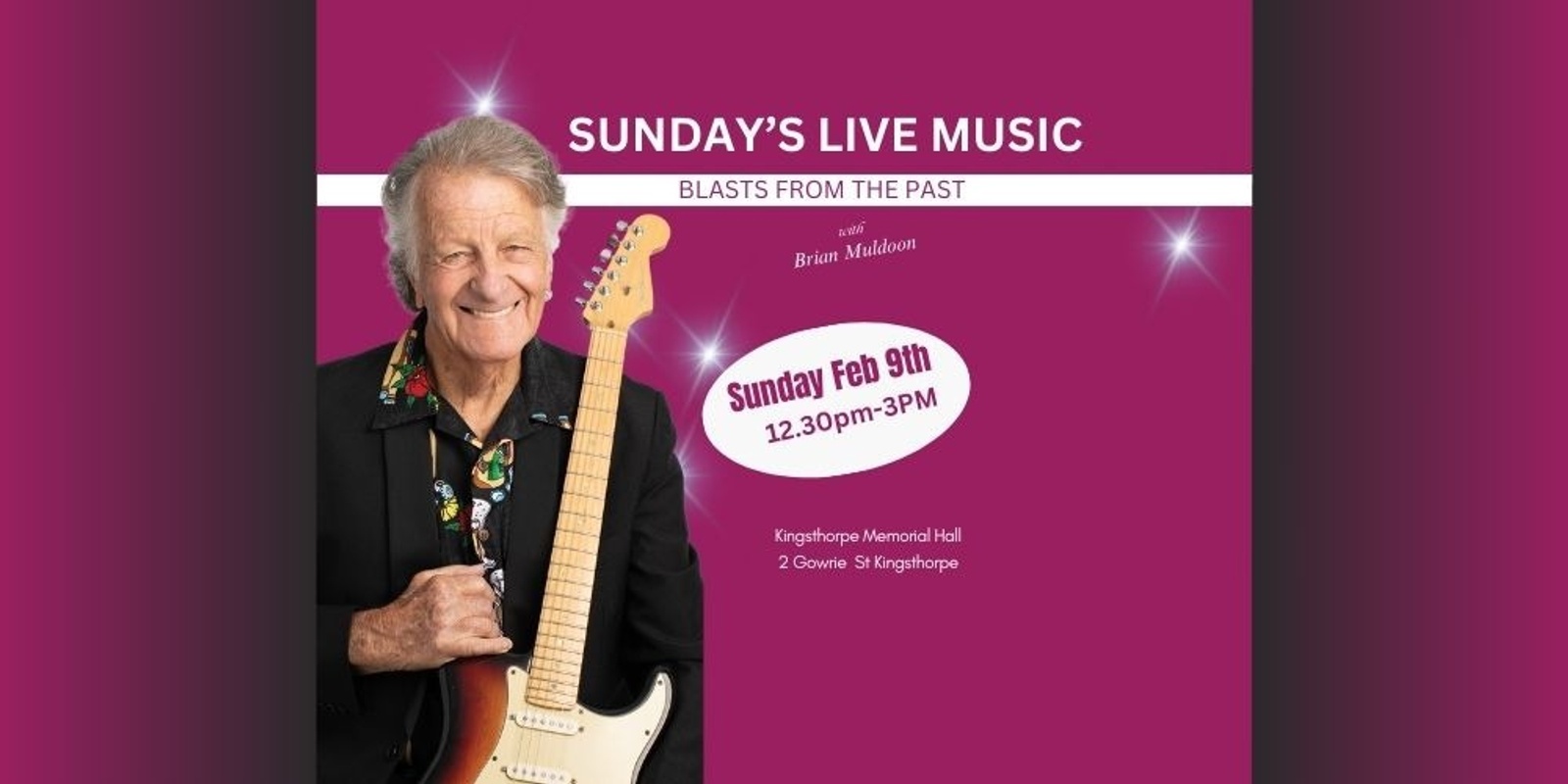 Banner image for SUNDAY LIVE MUSIC