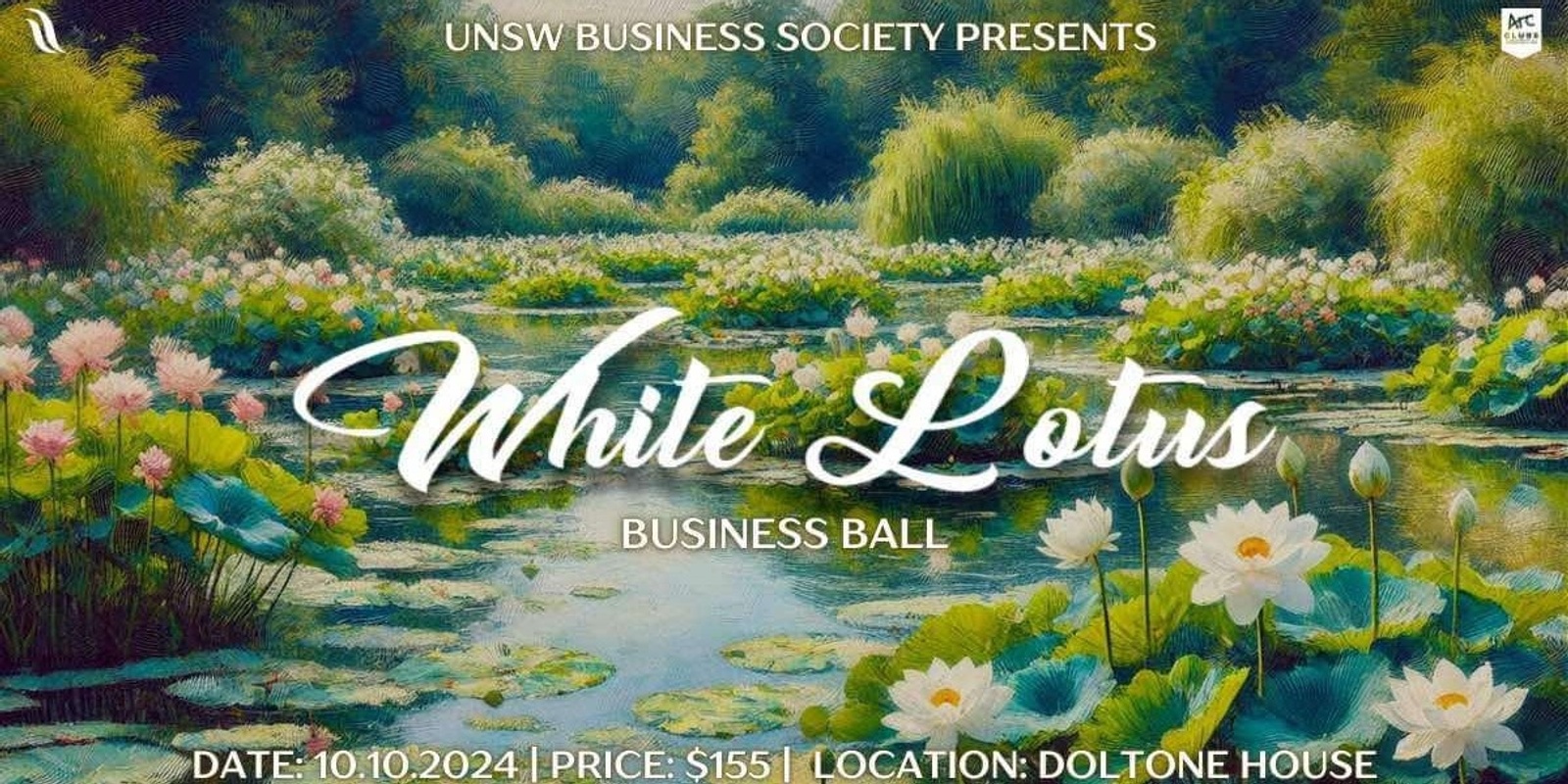 Banner image for UNSW Business Society Presents: White Lotus Business Ball 2024