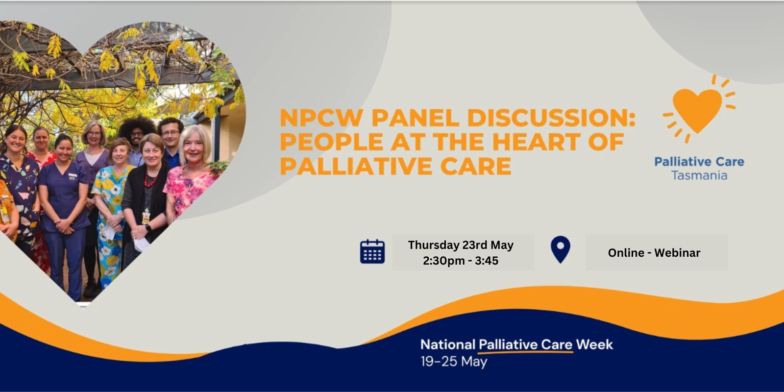 Banner image for Listen to the Experts - People at the Heart of Palliative Care in Tasmania 