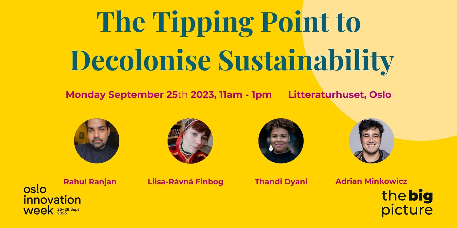Banner image for The Tipping Point to Decolonise Sustainability