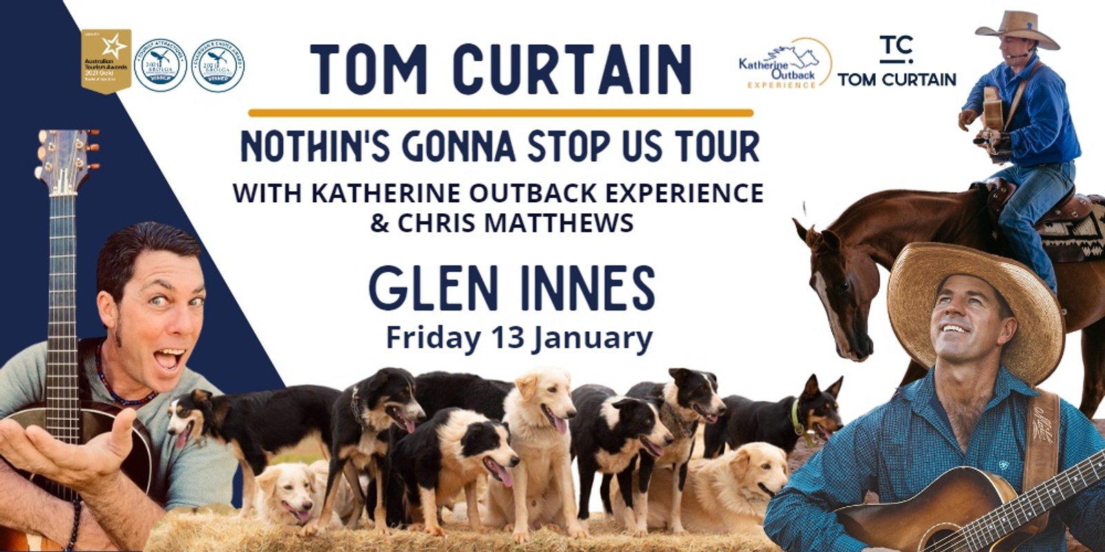 Banner image for Tom Curtain Tour - GLEN INNES NSW