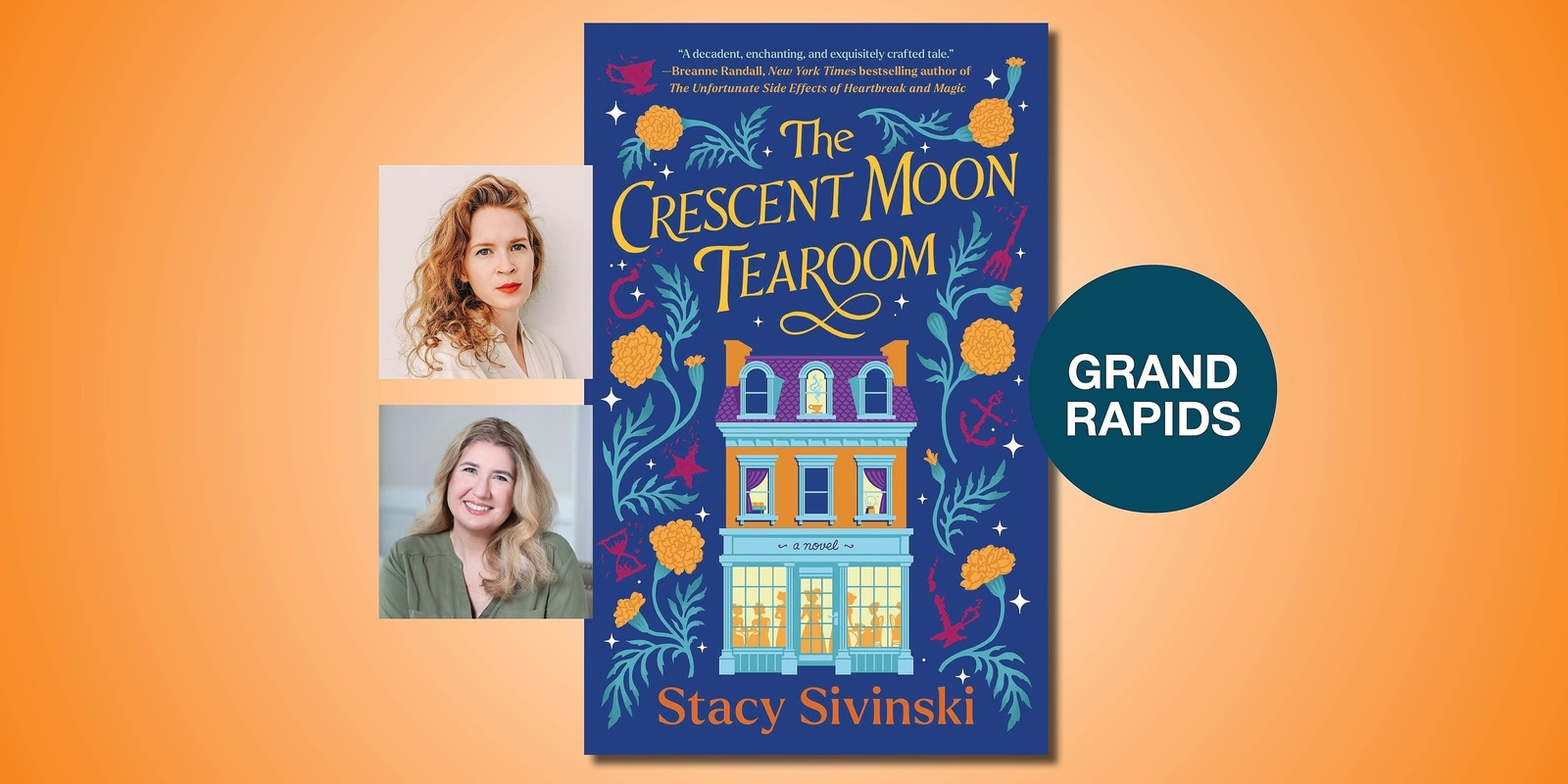 Banner image for The Crescent Moon Tearoom with Stacy Sivinski and Molly Harper