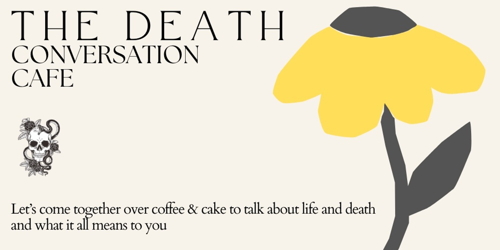 Banner image for The Death Conversation Cafe