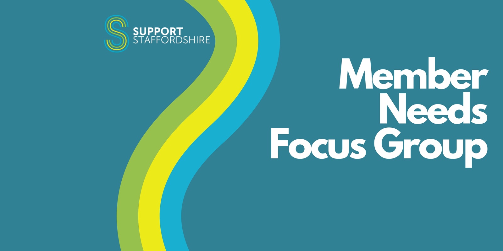 Banner image for Support Staffordshire Member Needs Focus Groups: Supporting Social Prescribing 