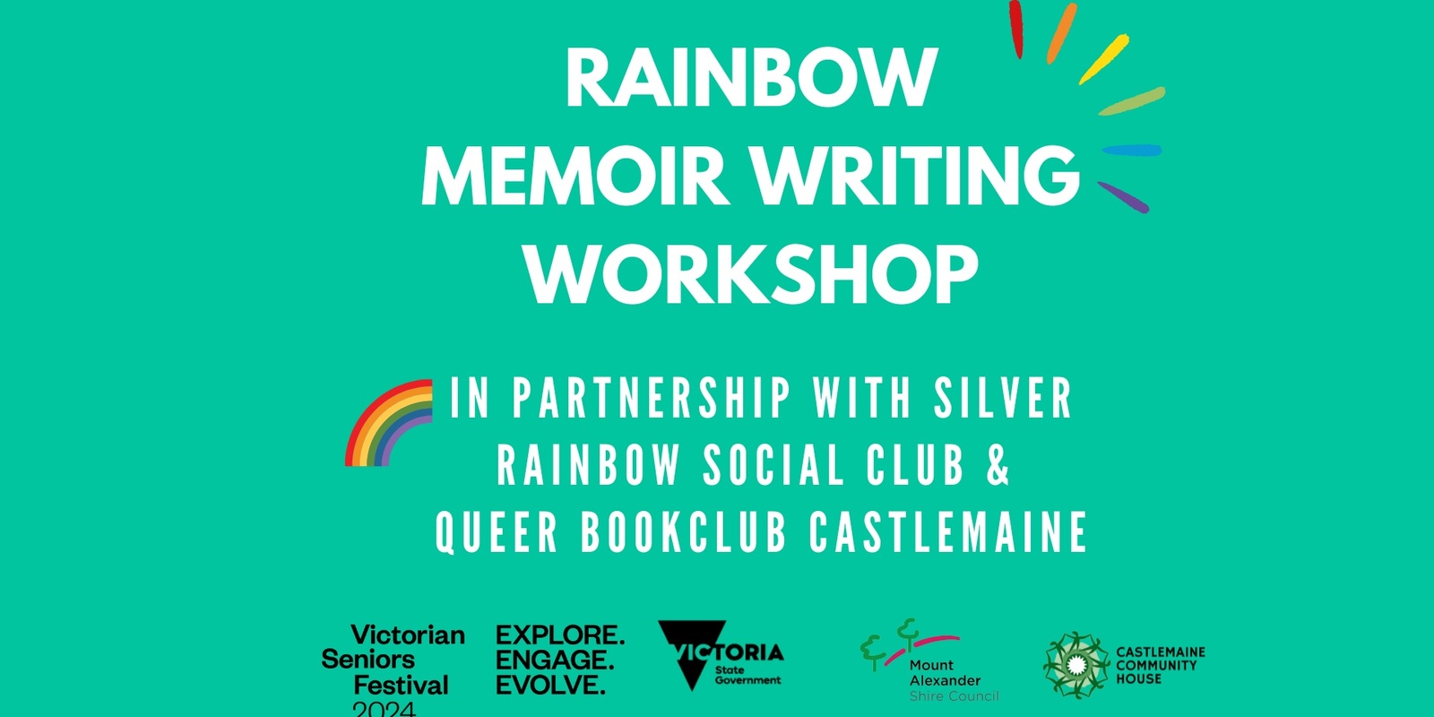 Banner image for Seniors Festival: LGBTQIA+ Memoir Writing Workshop