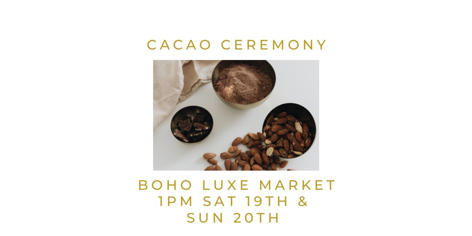 Banner image for Boho Luxe Cacao Ceremony