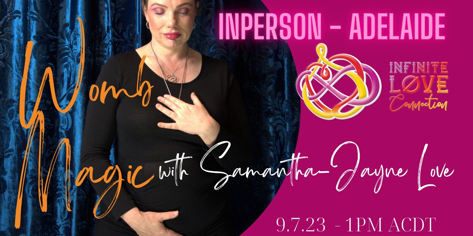 Banner image for WOMB MAGIC with Samantha-Jayne Love (In person - Adelaide)