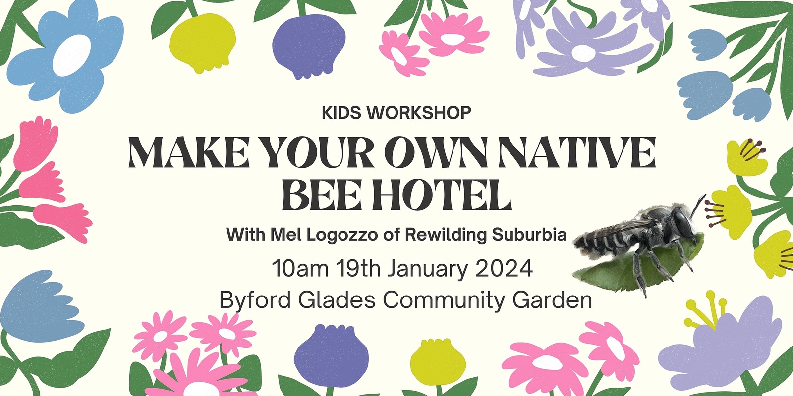 Banner image for Build A Native Bee Hotel