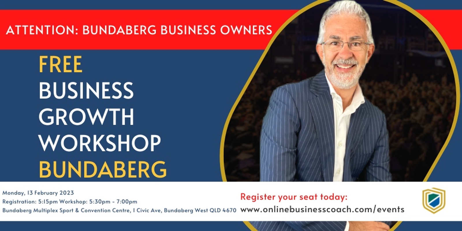 Banner image for Free Business Growth Workshop - Bundaberg (local time)