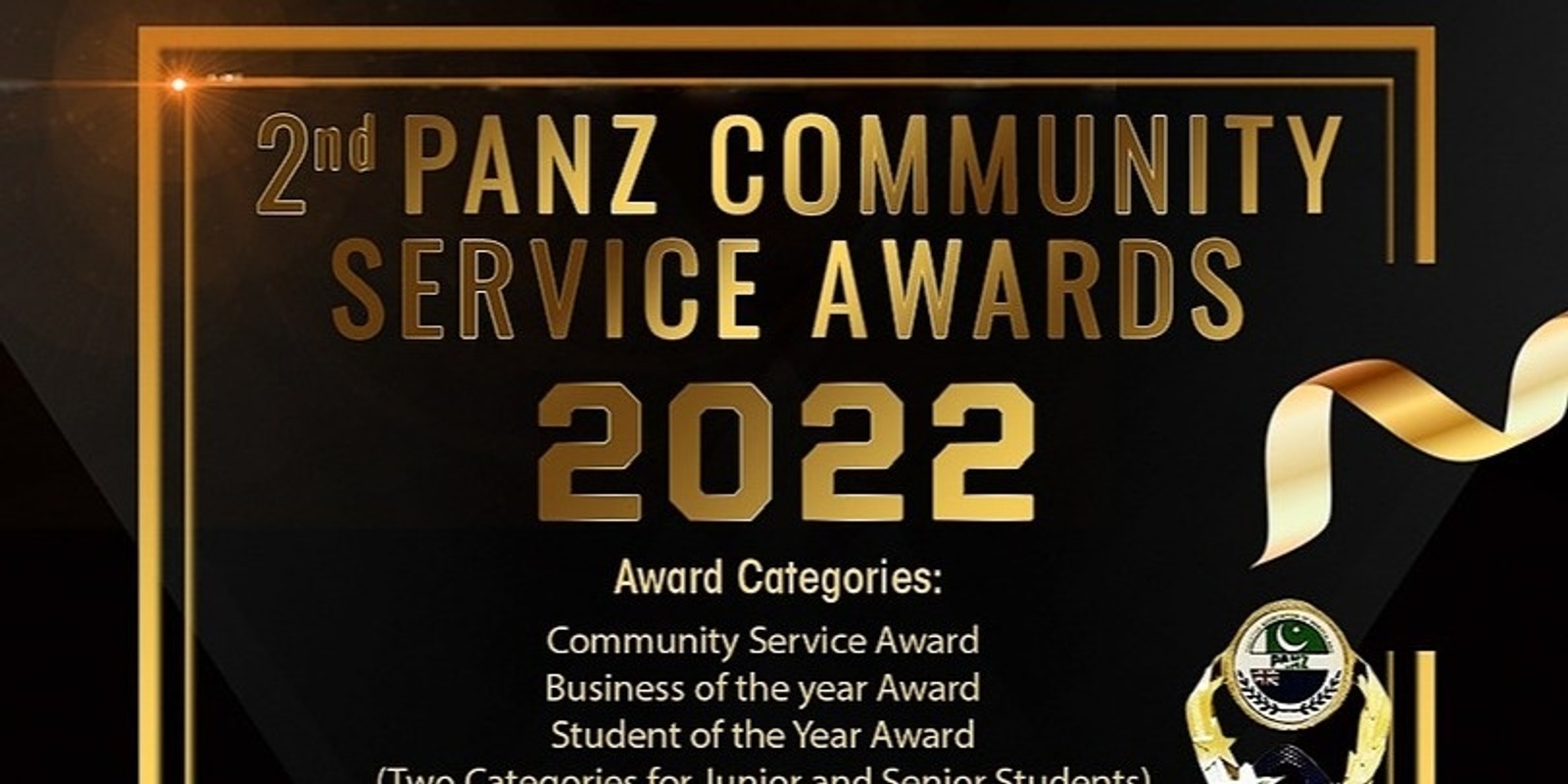 Banner image for 2nd PANZ Community Service Awards 2022