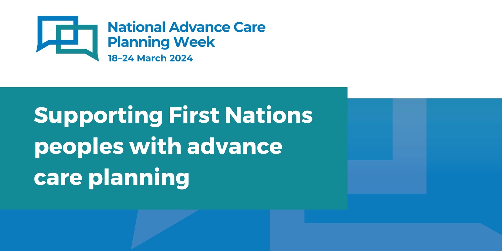Banner image for Advance Care Planning Week 2024 - Webinar for Health Professionals