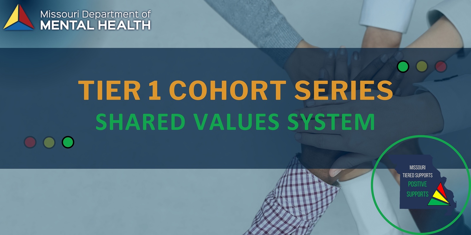 Banner image for Tier 1 Cohort Series - Shared Values System