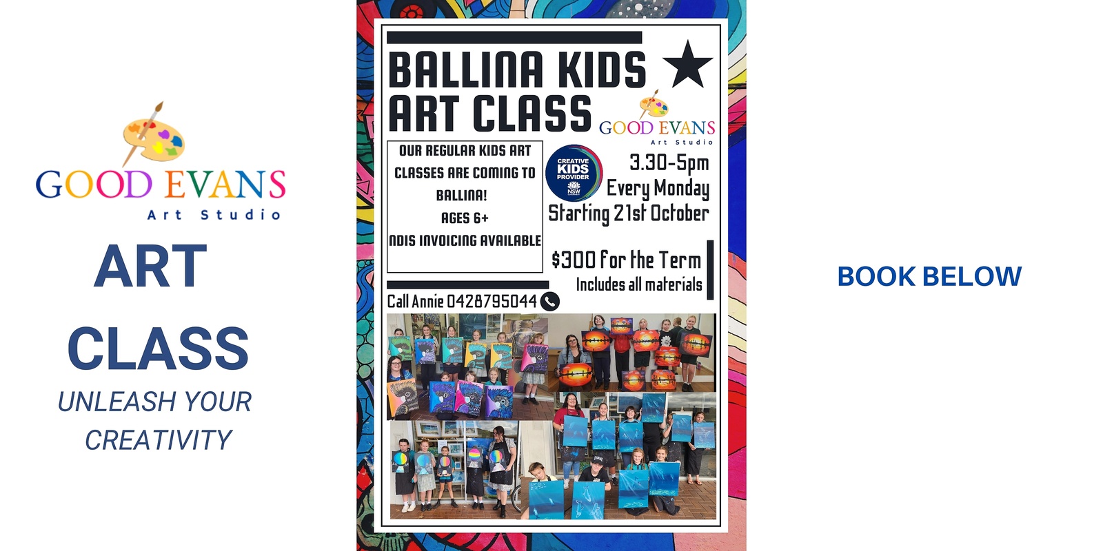 Banner image for Ballina Kids Regular After School Art Class