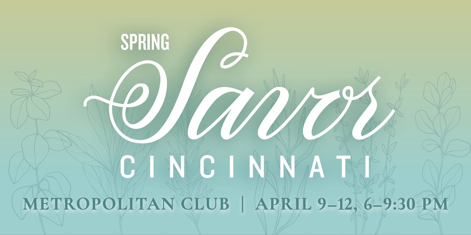 Banner image for Savor Cincinnati Spring 2024