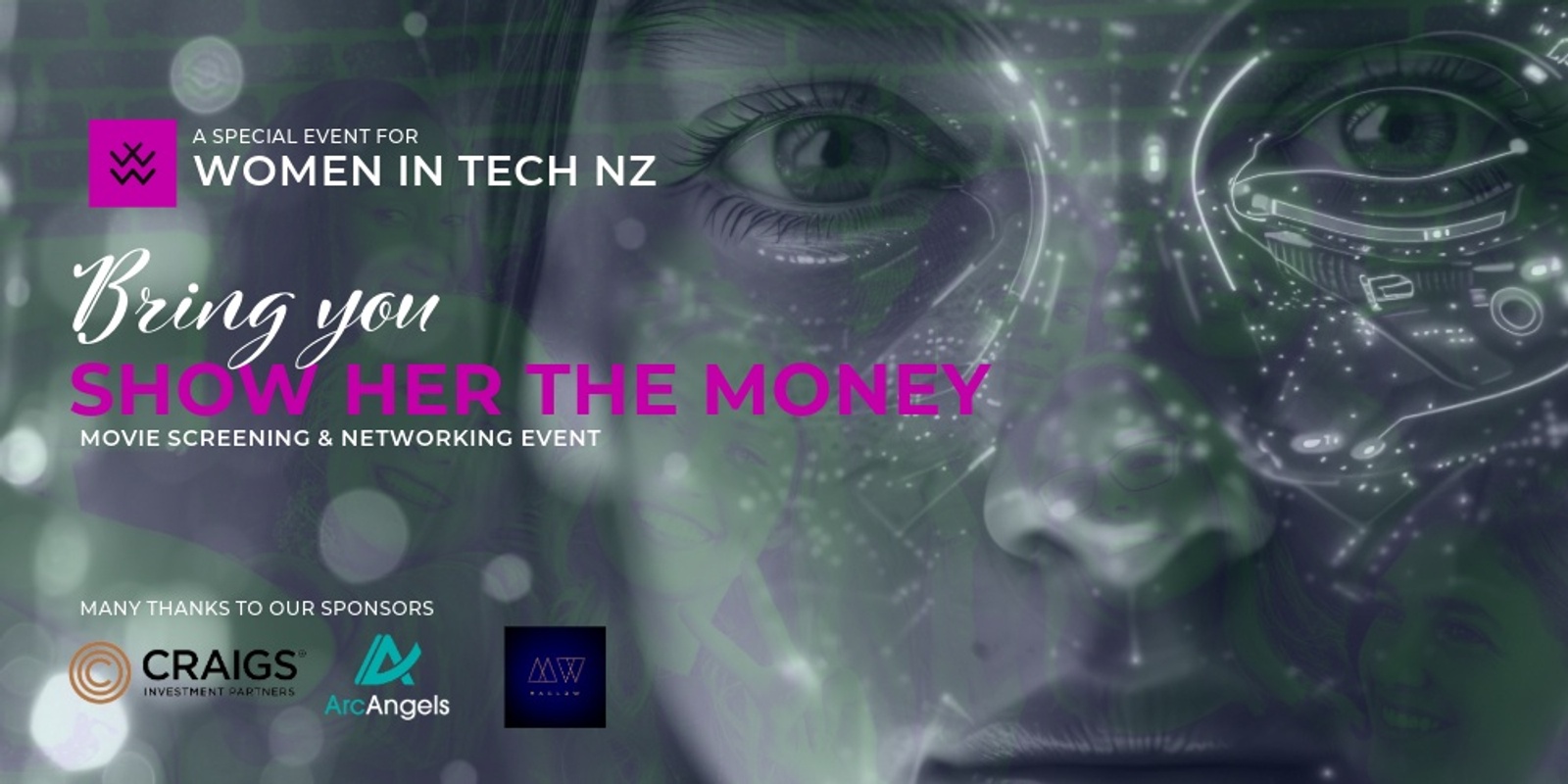 Banner image for Women in Tech NZ - Show Her The Money