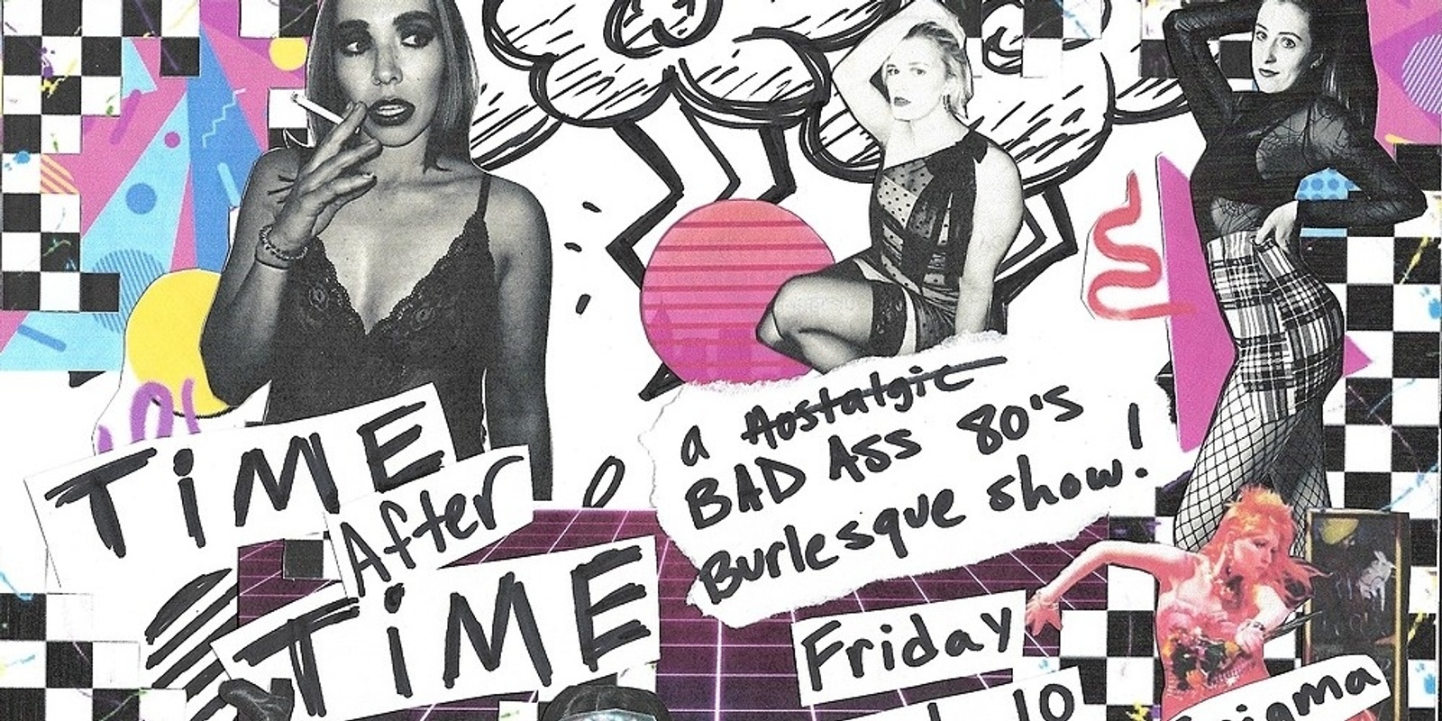 Banner image for Time after Time - An 80's Burlesque Show