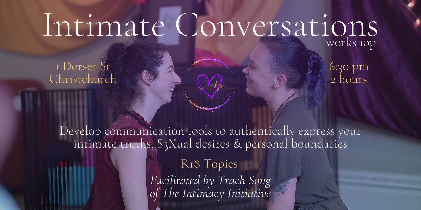 Banner image for Intimate Conversations Workshop for Lovers