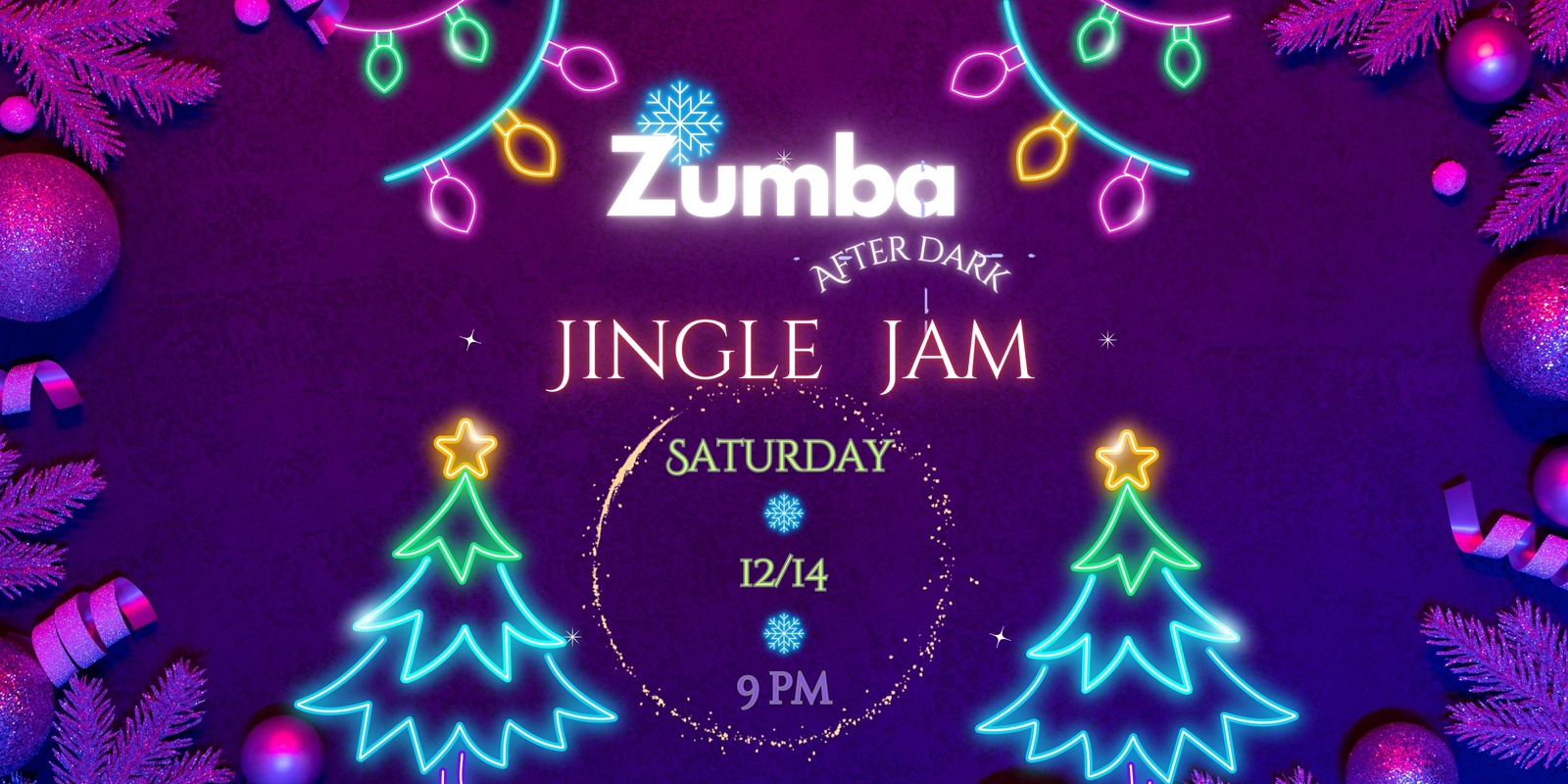 Banner image for Zumba After Dark- Jingle Jam!