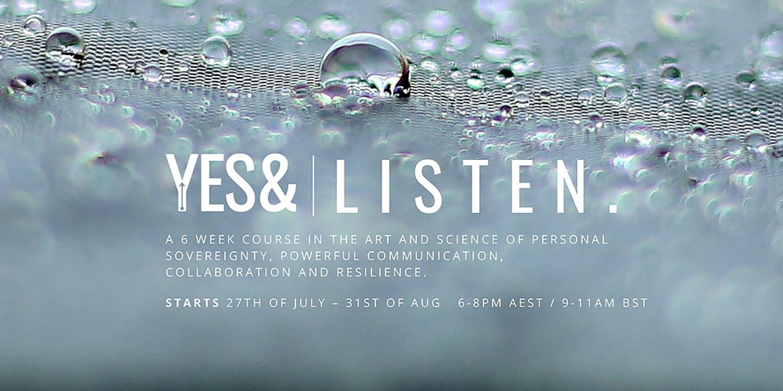 Banner image for LISTEN.