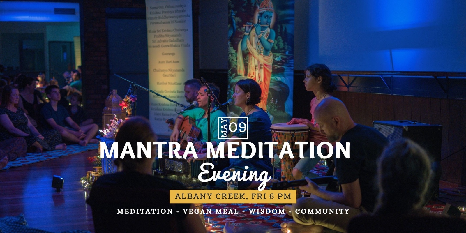 Banner image for Mantra Meditation Evening - Albany Creek