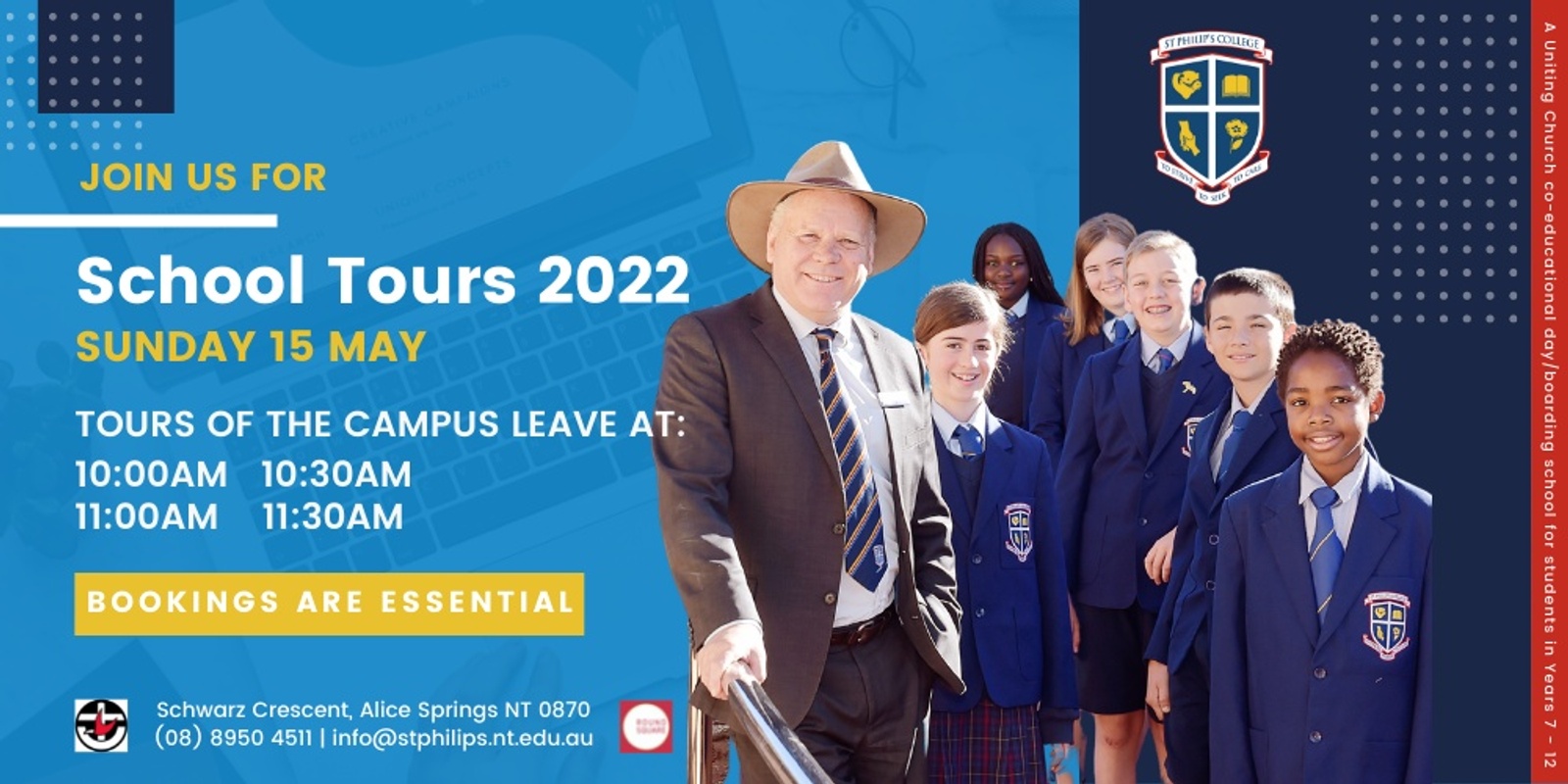 Banner image for School Tours 2022