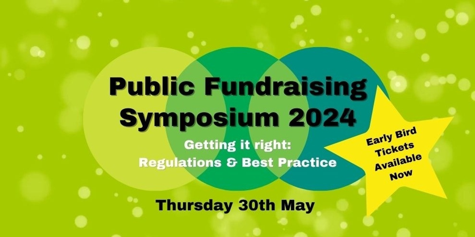 Banner image for Public Fundraising Symposium | Getting it Right (Regulation & Best Practice)