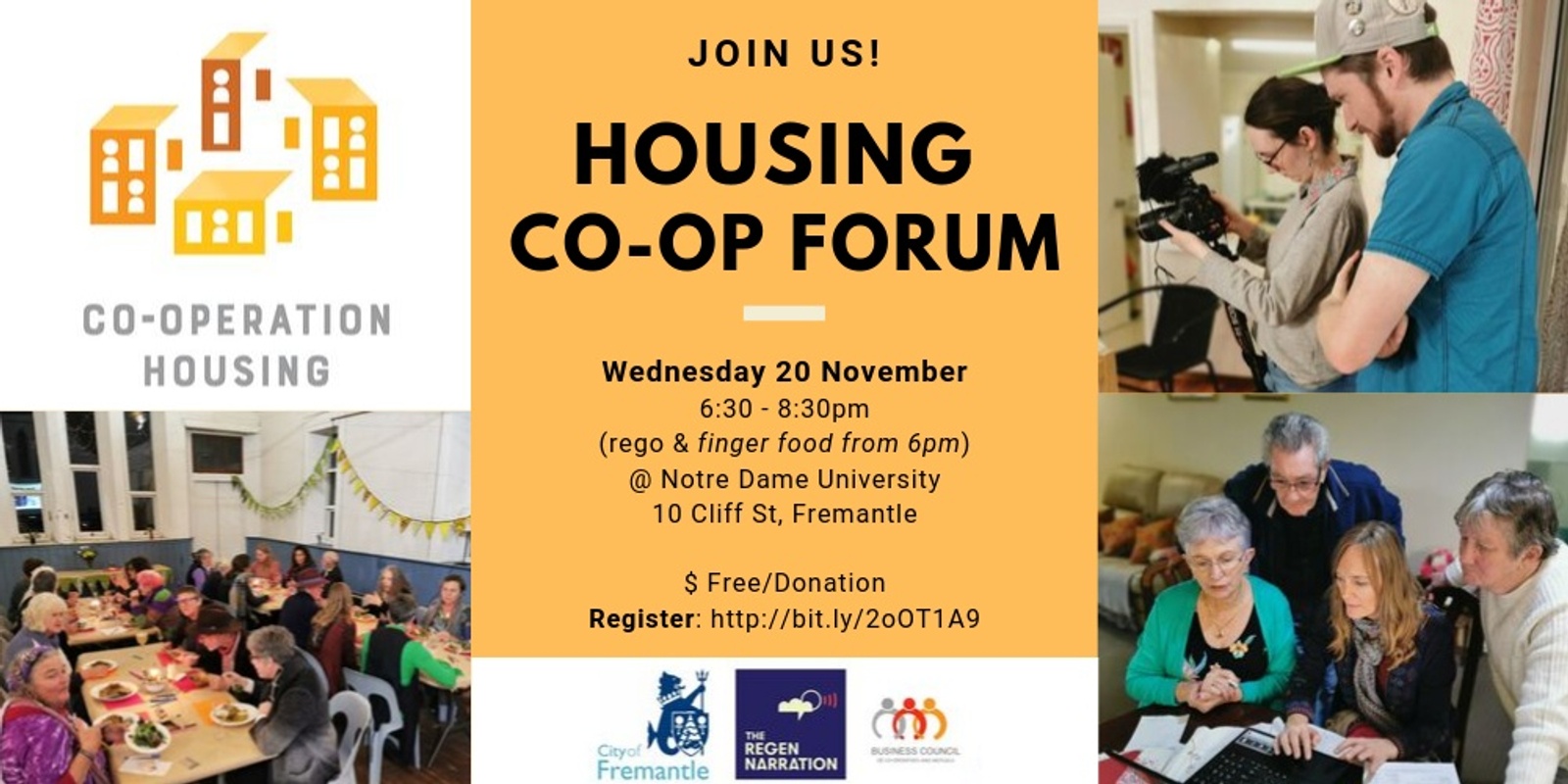 Banner image for FORUM - Housing Co-operatives