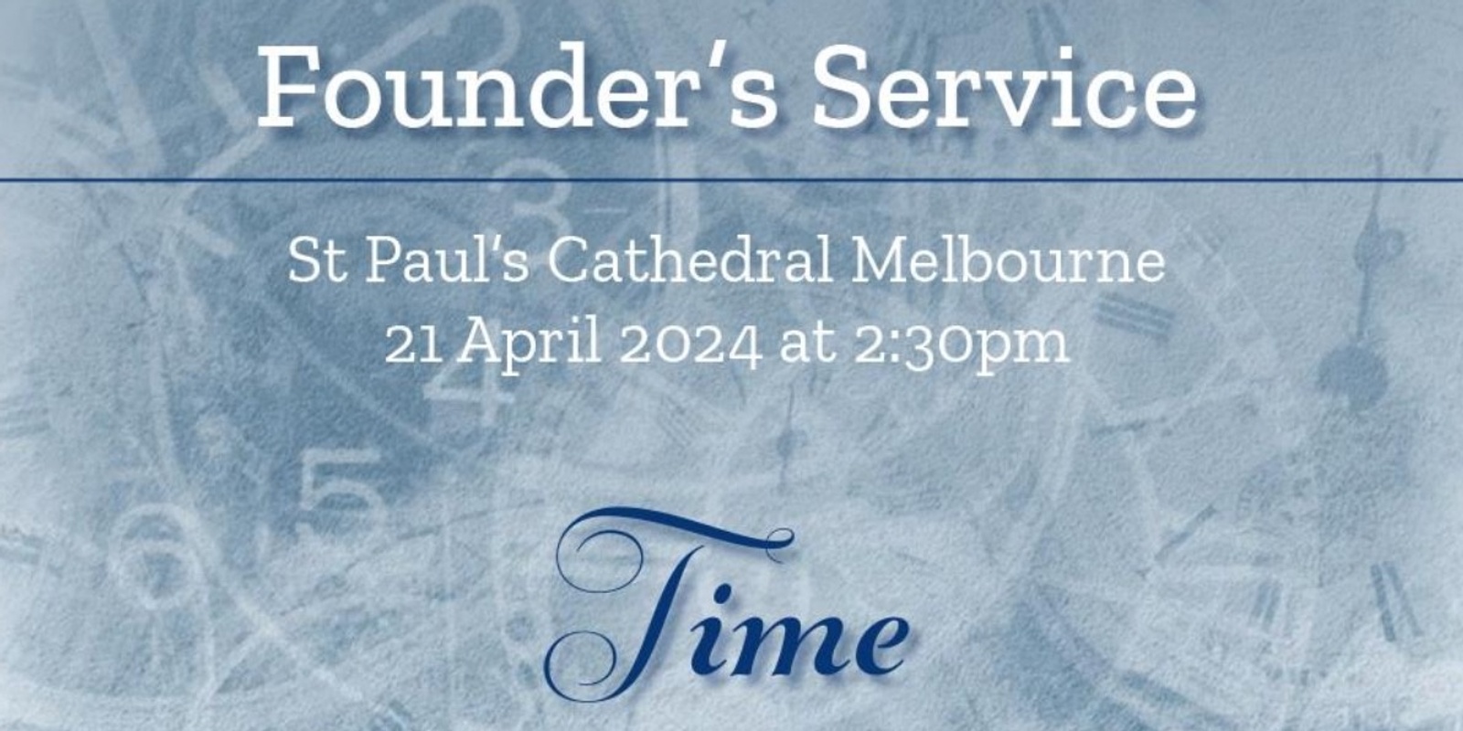 Banner image for Founders Service | Offertory