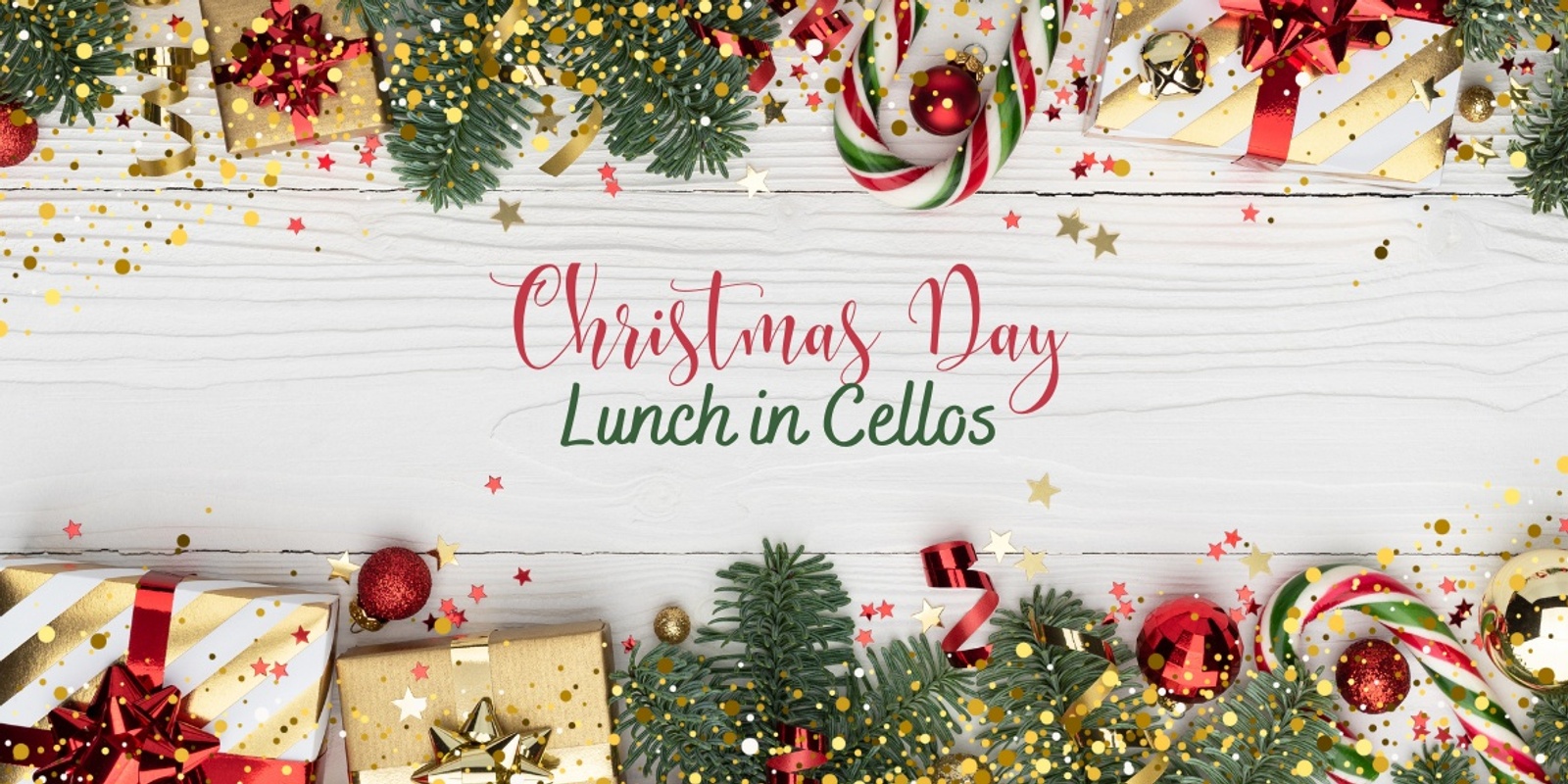 Banner image for Christmas Day Lunch in Cellos 2024