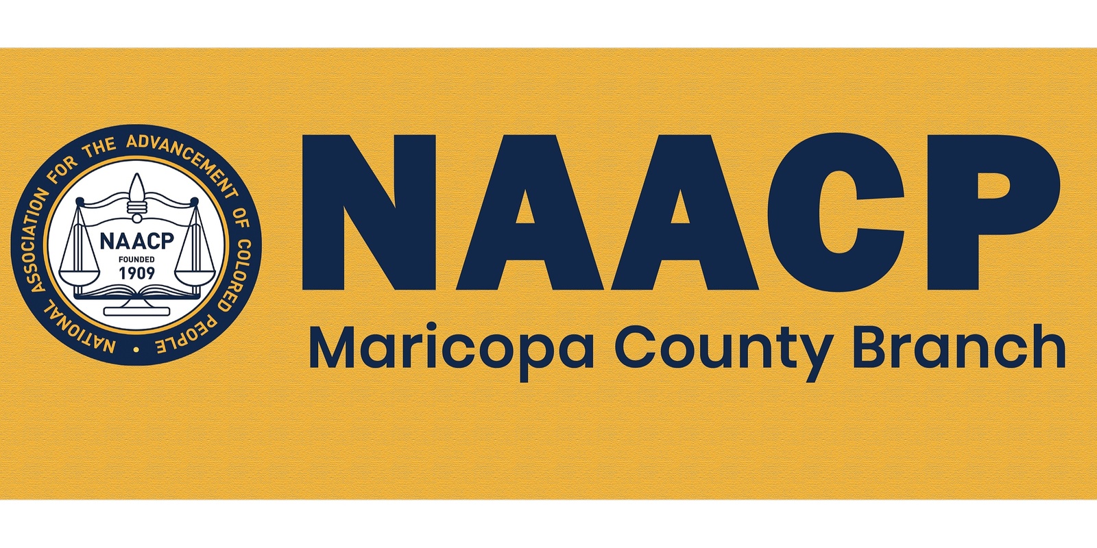 NAACP - Maricopa County Branch's banner