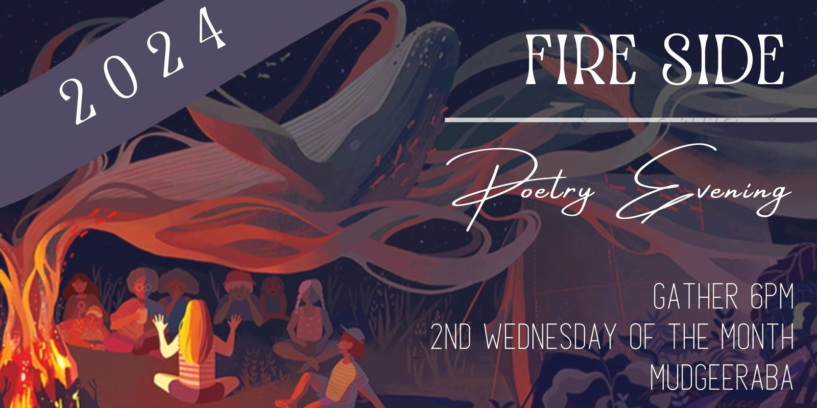 Banner image for Fireside Poetry Evening