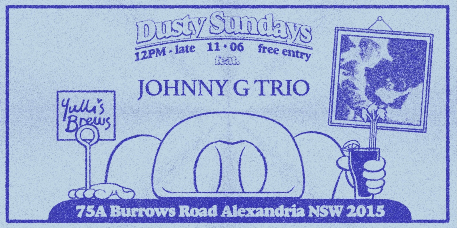 Banner image for DUSTY SUNDAYS - JOHNNY G TRIO