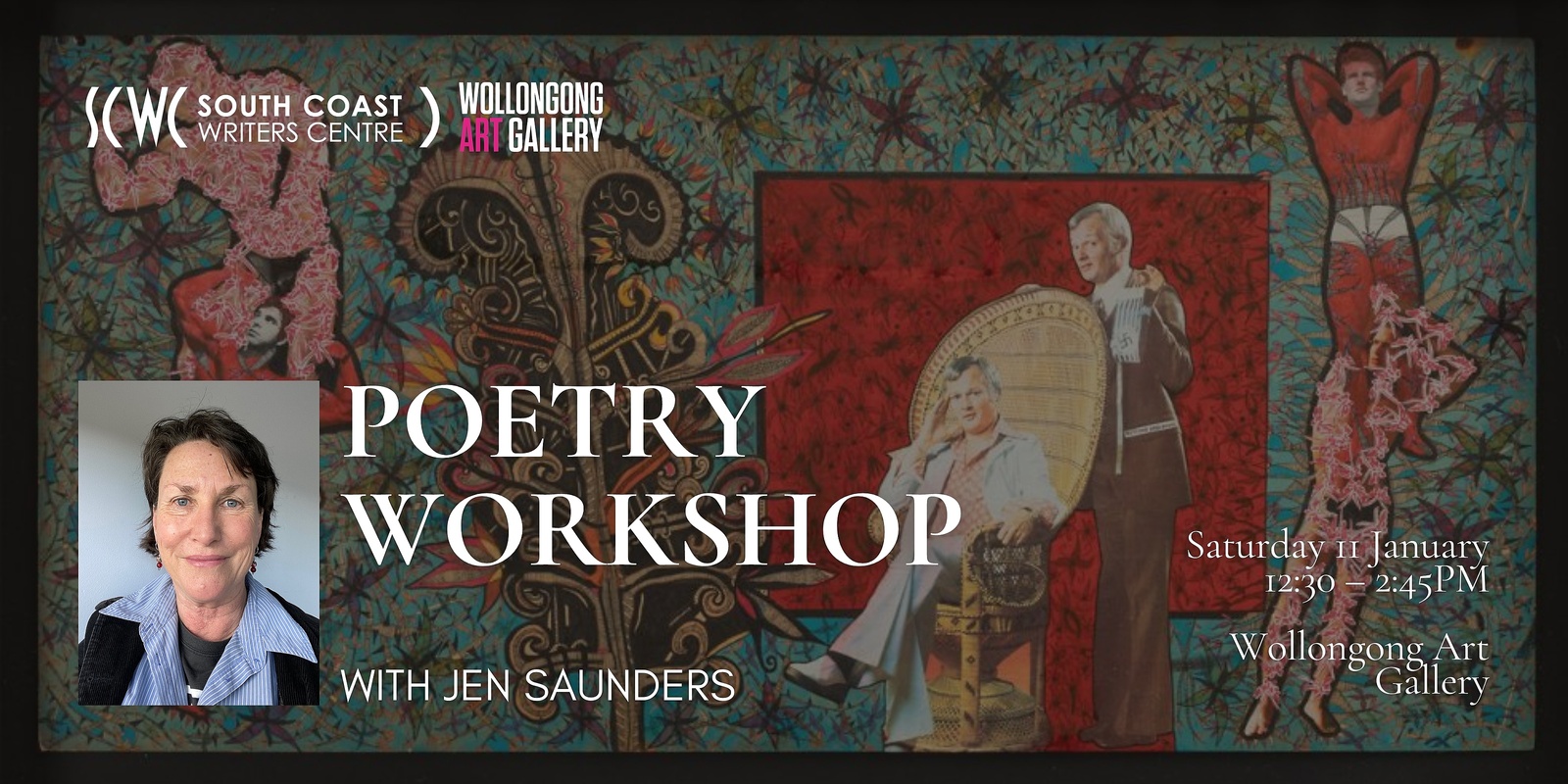 Banner image for Poetry Workshop with Jen Saunders