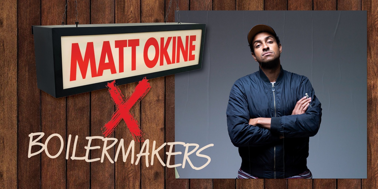 Banner image for Matt Okine x Boilermakers Live: Brisbane 