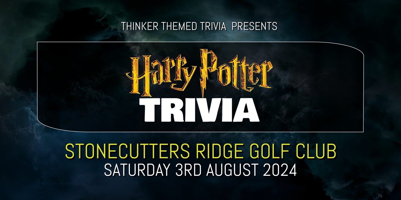 Banner image for Harry Potter Trivia - Stonecutters Ridge Golf Club