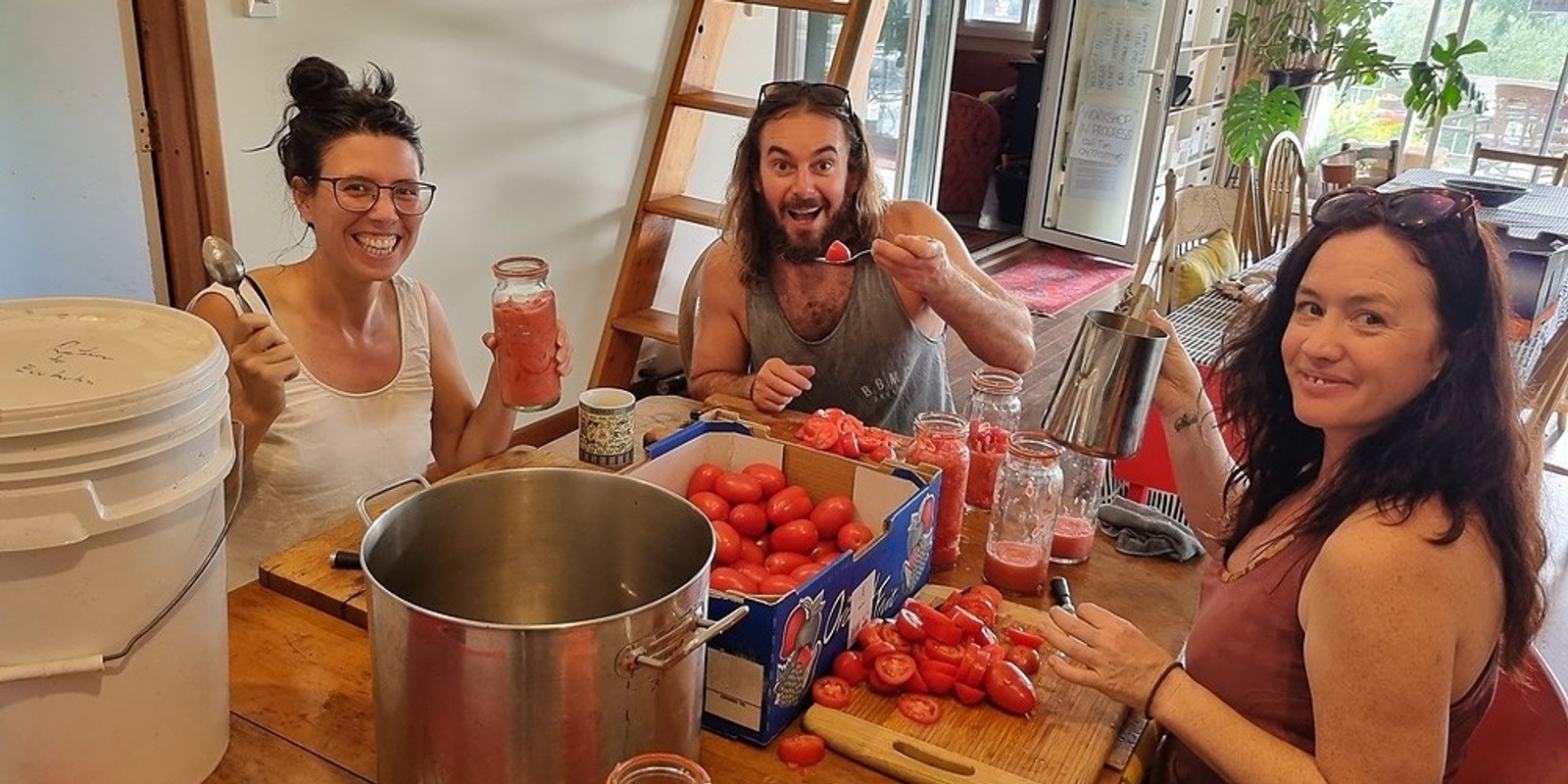 Banner image for Preserving using a water bath - make passata!