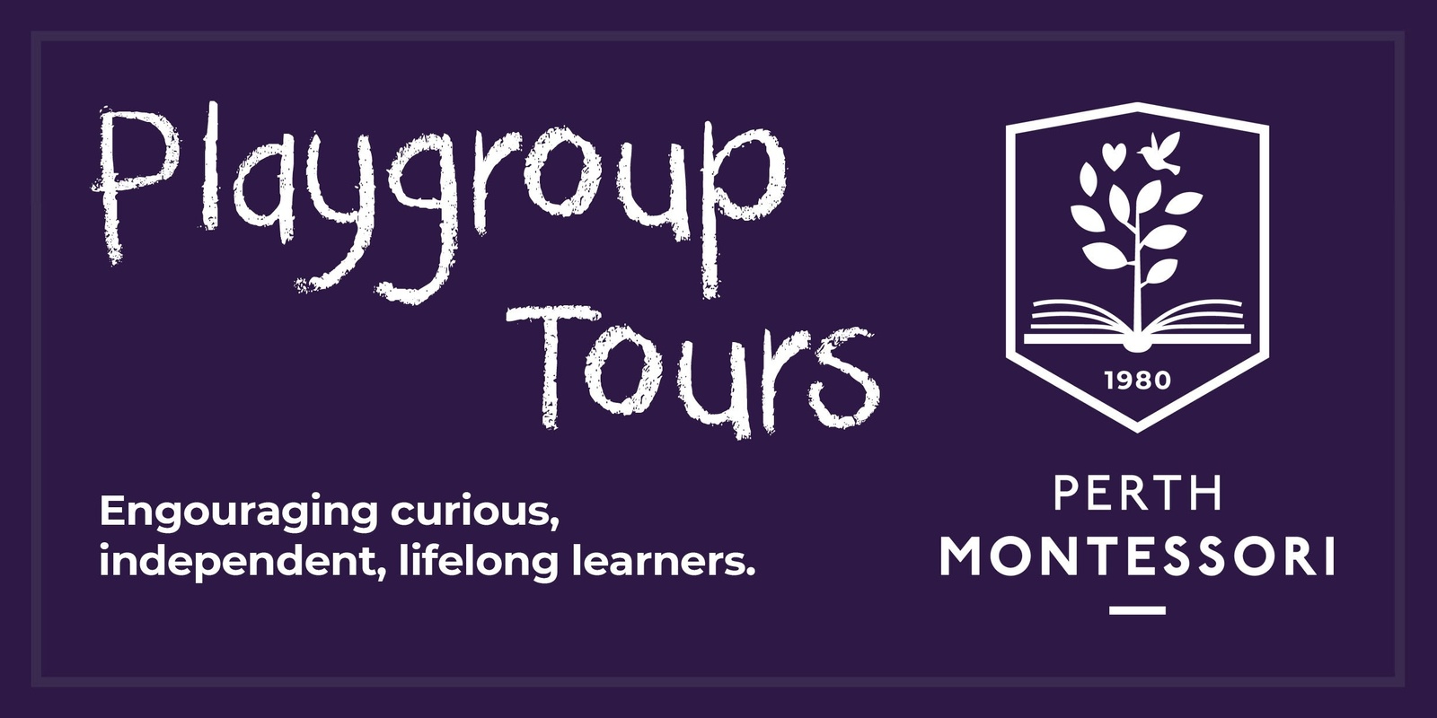 Banner image for Perth Montessori Playgroup Tours (0-3 years of age)