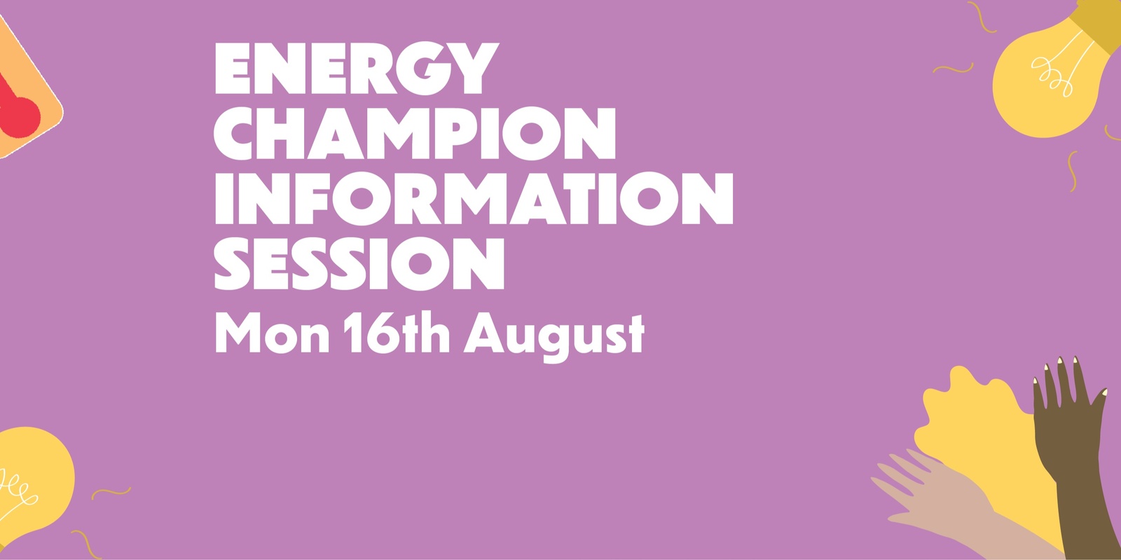 Banner image for Energy Champion Introduction Session - In Person