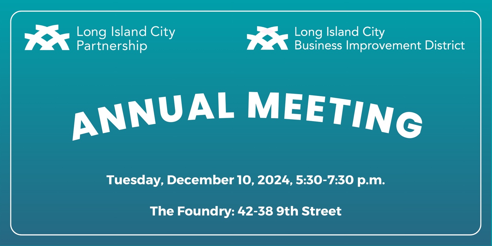 Banner image for LIC Partnership and LIC BID Annual Meeting