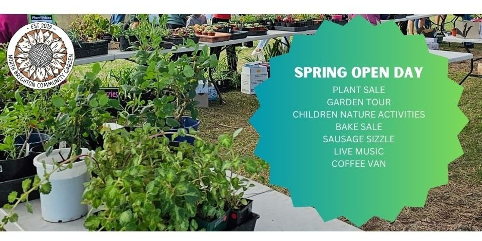 Banner image for North Brighton Community Garden Spring Open Day