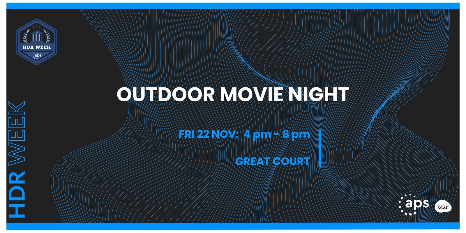 Banner image for HDR Week - Outdoor Movie Night 