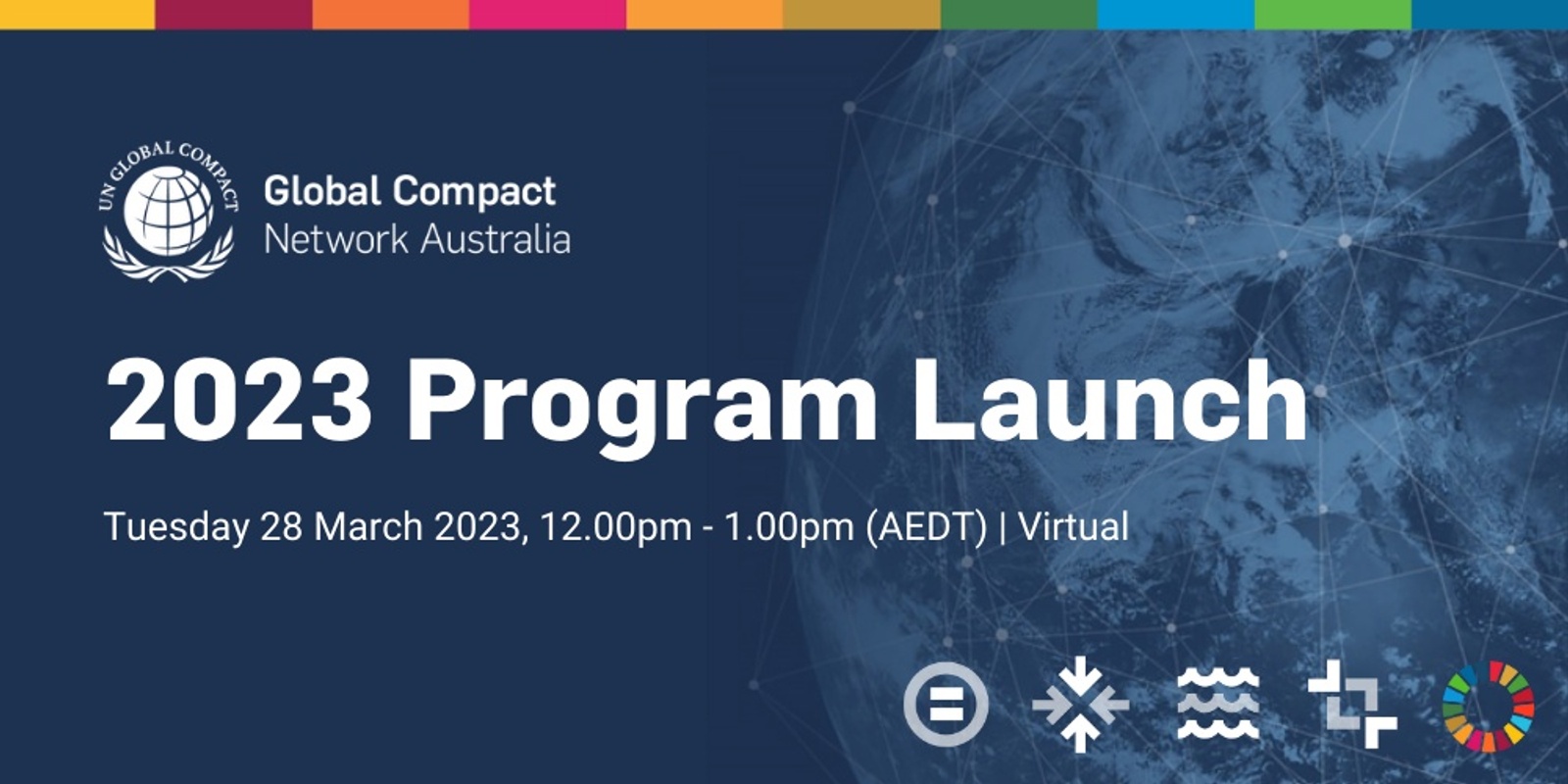 Banner image for UN Global Compact Network Australia 2023 Program Launch