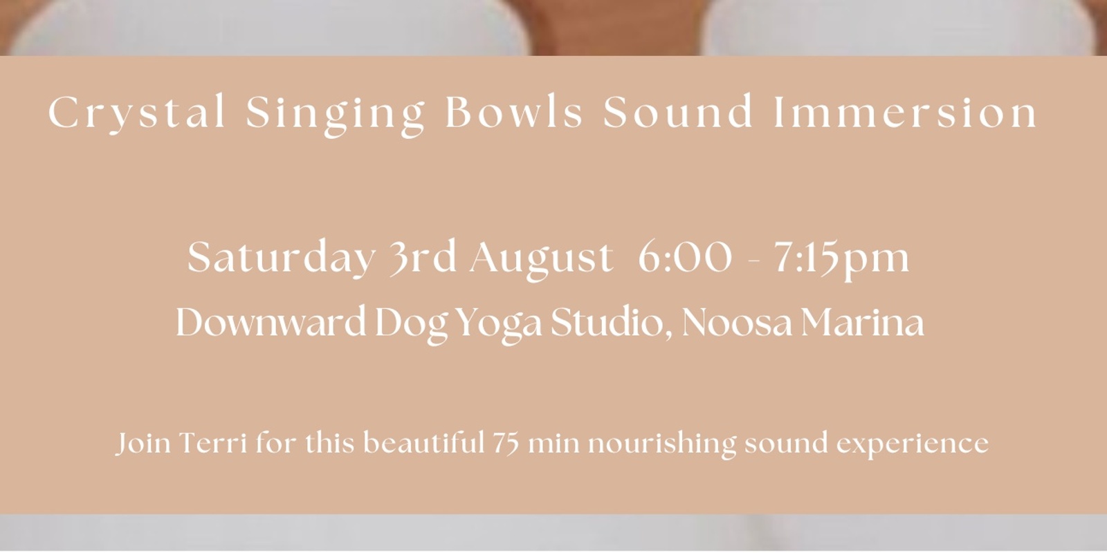 Banner image for Crystal Singing Bowls Sound Immersion