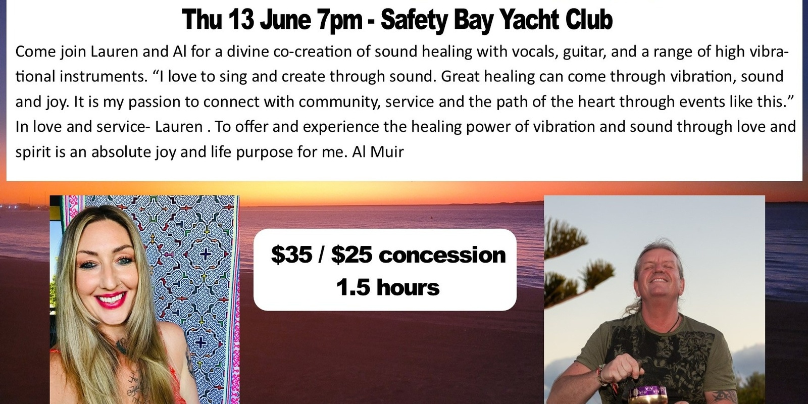 Banner image for   Seaside Sound Immersion #13 Atana - Healing through joy