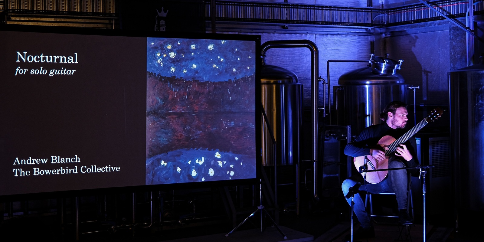 Banner image for Nocturnal | Andrew Blanch, solo guitar recital - Goolwa