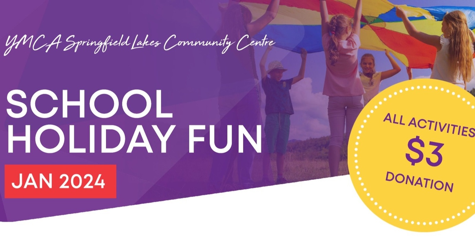 Banner image for YMCA Springfield Lakes January School Holiday Program 2024